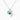 Emerald Dolphin Pendant Necklace