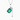 Emerald Bottle Charm Necklace