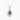 Art Deco Emerald Necklace
