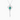 Vintage Key Emerald Necklace