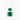 Double Emerald Halo Necklace
